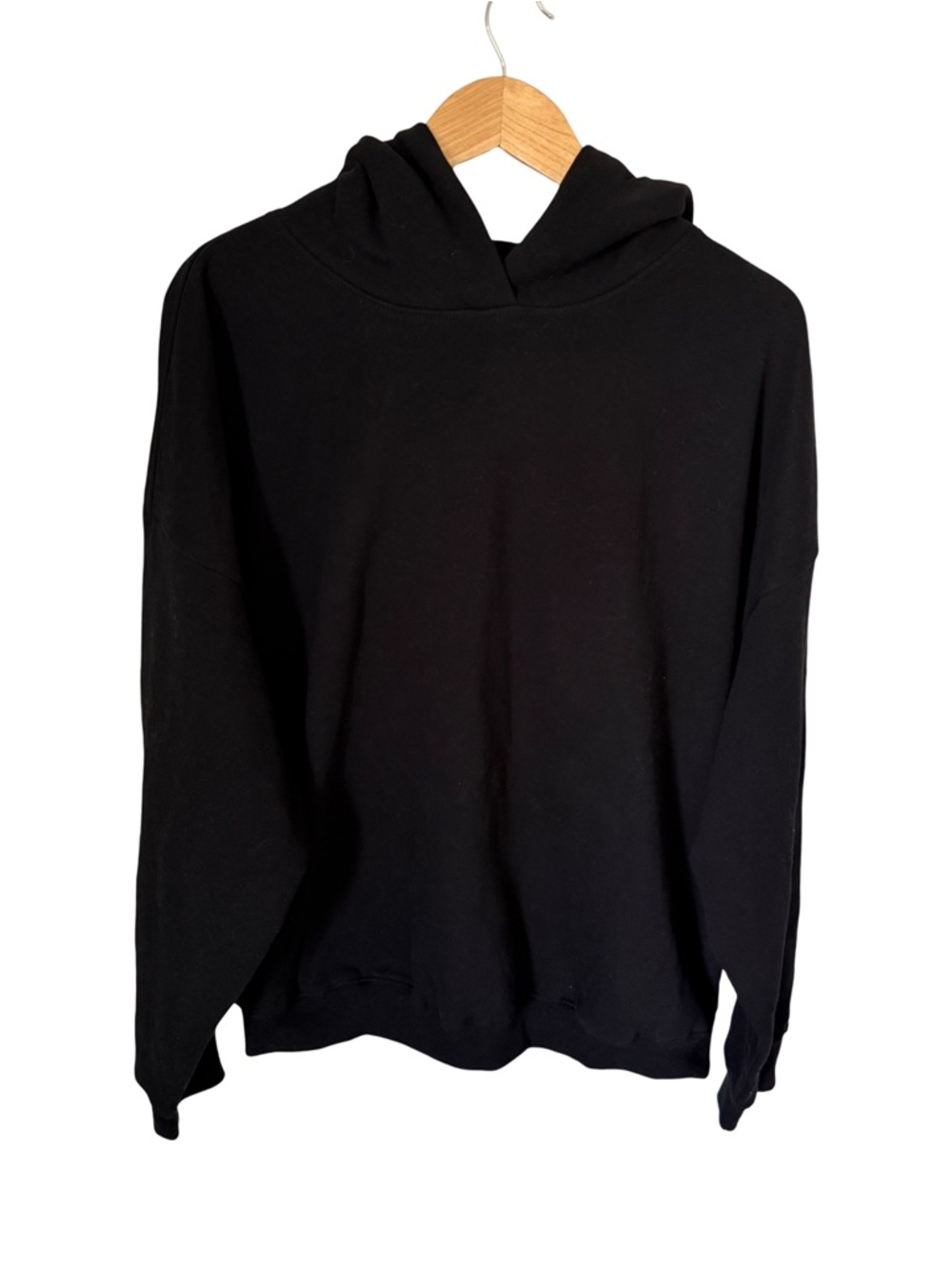 Garage Black Ultra Fleece Pullover Hoodie Sweatshirt NWT Size L/XL - Picture 5 of 8